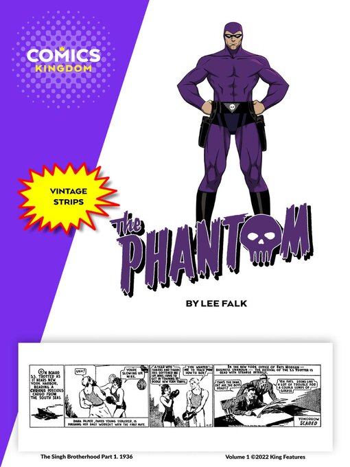 Titeldetails für The Phantom, Volume 1 nach Hearst Holdings Inc., King Features Syndicate Division - Verfügbar